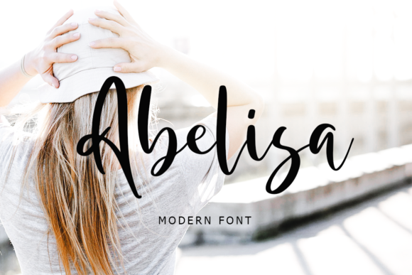 Abelisa: A Flowing Handwritten Font for Creative Projects