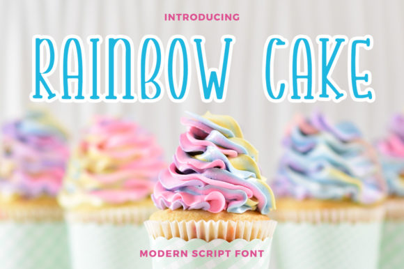 Adding a Touch of Warmth: Exploring the Rainbow Cake Typeface