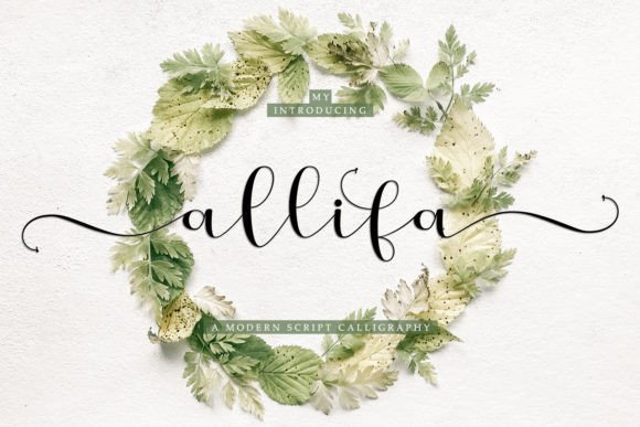 Allifa: The Handwritten Font for Charming & Elegant Design