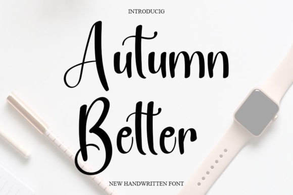 Autumn Batter: The Handwritten Font for Your Next Project