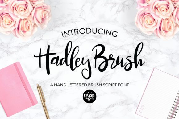 Hadley Brush: The Handwritten Font That Brings Authentic Charm to Your Work