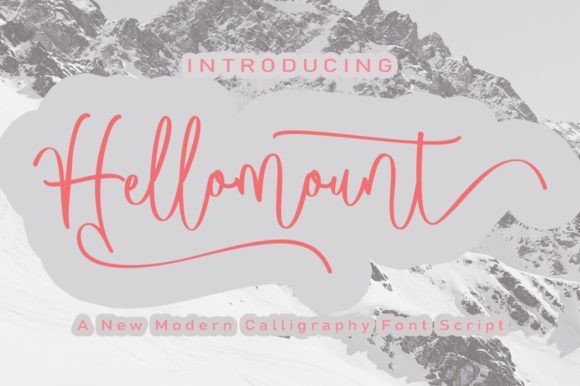 Hellomount: Crafting Authentic Connections with Elegant Script