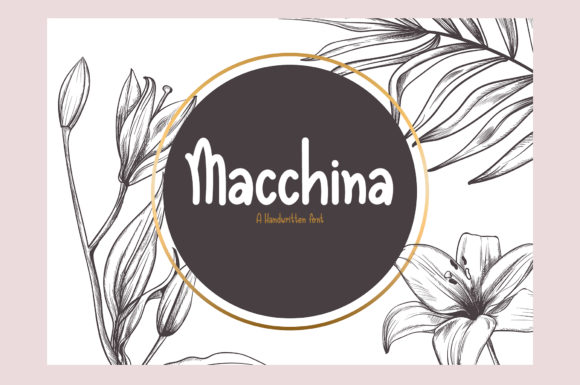 Macchina: The Handwritten Font with Genuine Heart