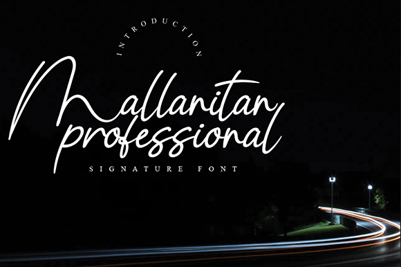 Mallanitan: A Handwritten Font That Feels Like a Friend