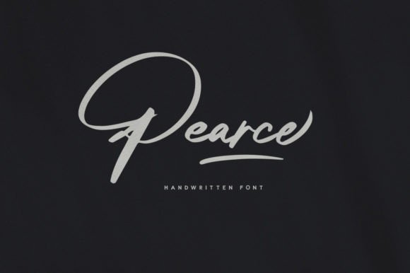 Pearce: The Handwritten Font for Authentic Branding