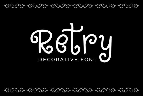 Retry: A Handwritten Font That Feels Like a Friend