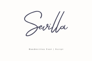 Sevilla: A Signature Font That Feels Like You
