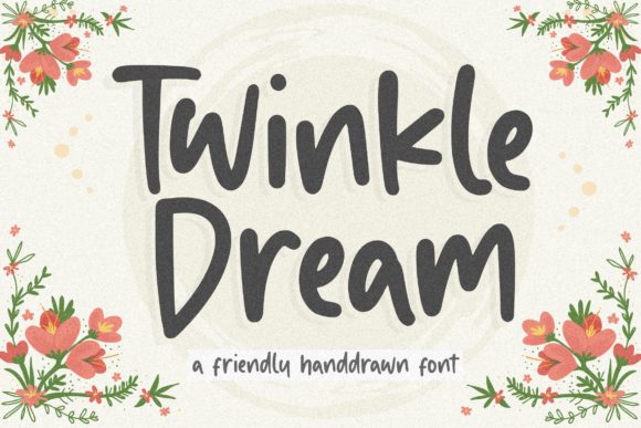 Twinkle Dream: The Handwritten Font with Authentic Charm
