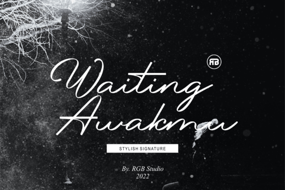 Waiting Awakmu: The Handwritten Font with Quiet Confidence