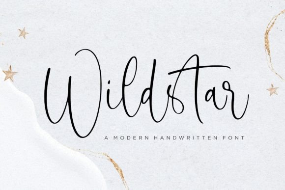 Wildstar: A Handwritten Font for Elegant Branding